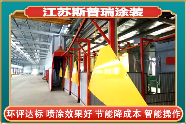 静电喷涂技术原理：整体上提高了涂料的利用率